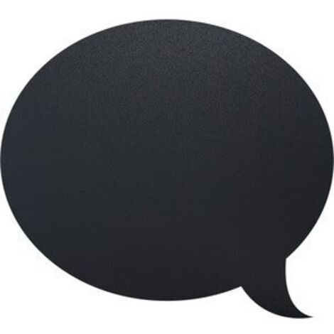 Ardoise Silhouette murale Bulle