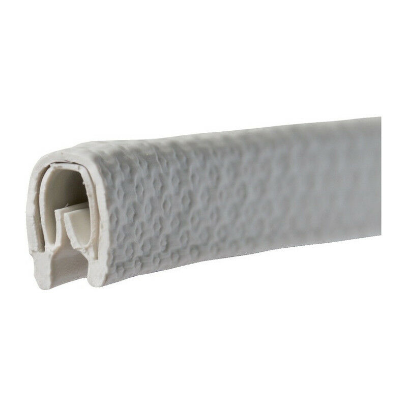 

Área de sujeción de protección de bordes 1-2 mm L.100m W.6.5mm H.9.5mm blanco-gris PROMAT (Por 100)