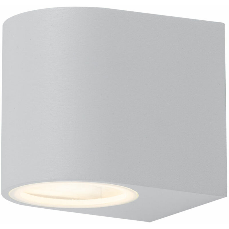

Aplique de pared exterior focos empotrados Control remoto ALU regulable en set que incluye lámparas LED RGB