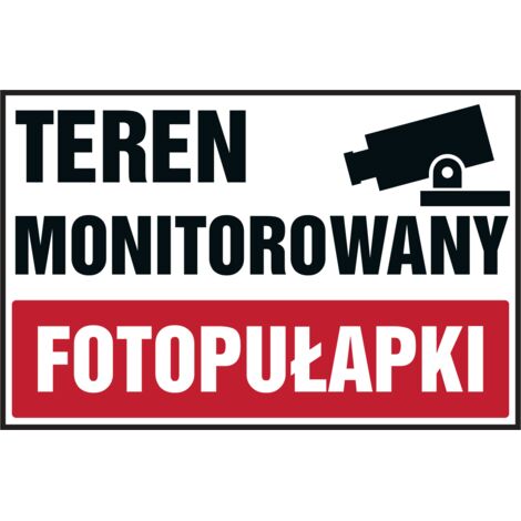 Área monitoreada - CÁMARAS TRAMPAS - Tablero PVC - p