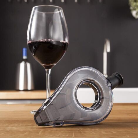 Areatore per vino Vac Uvin trasparente grigio 1854660