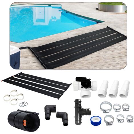 AREBOS 2x Scaldabagno solare Collettore solare Riscaldatore per piscina
