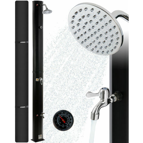 AREBOS 35L Ducha solar para Jardin Camping Exterior Terrazas Piscina