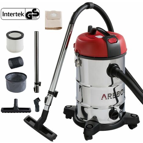 Arebos Aspirador Industrial 30L 1800W