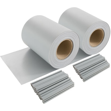 AREBOS  balcony privacy roll privacy screen balcony cladding 70 m in gray