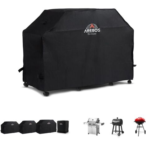 AREBOS BBQ Couvercle de gril hotte Housse de protection contre la pluie gazgril