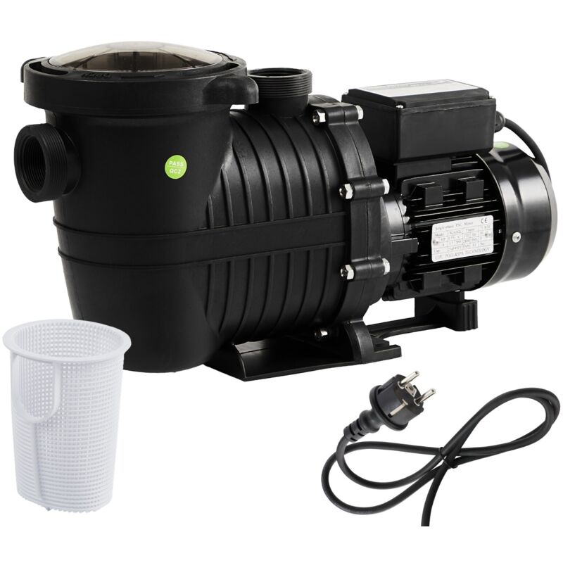 Arebos Bomba Piscina Bomba Circulación Bomba Filtro Bomba 800W 15.000 L/H