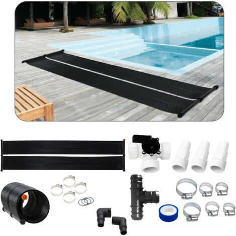 AREBOS Calentador de agua solar  colector solar  Calentador de piscina