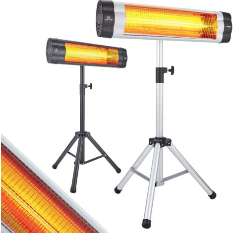 AREBOS Chauffage Radiant Infrarouge 2500W Élictrique Intérieur Et Extérieur IP34