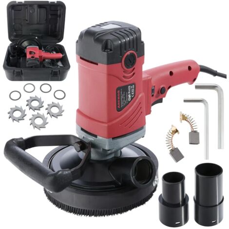 AREBOS Concrete Grinder Renovation Grinder Plaster Grinder 1500W