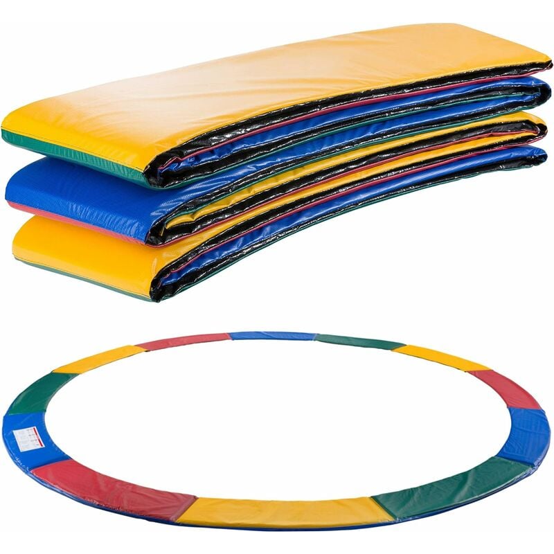 Coussin de Protection pour Trampoline de Remplacement Trampoline Couverture Rembourrage 487 cm Multicolore - Multicolore - Arebos