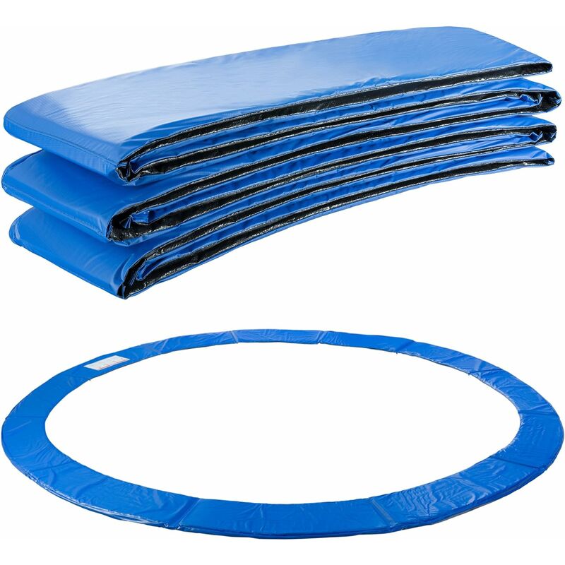 Coussin de Protection pour Trampoline de Remplacement | 457 cm | Trampoline Couverture Rembourrage | résistant aux intempéries et uv | Bleu - Bleu