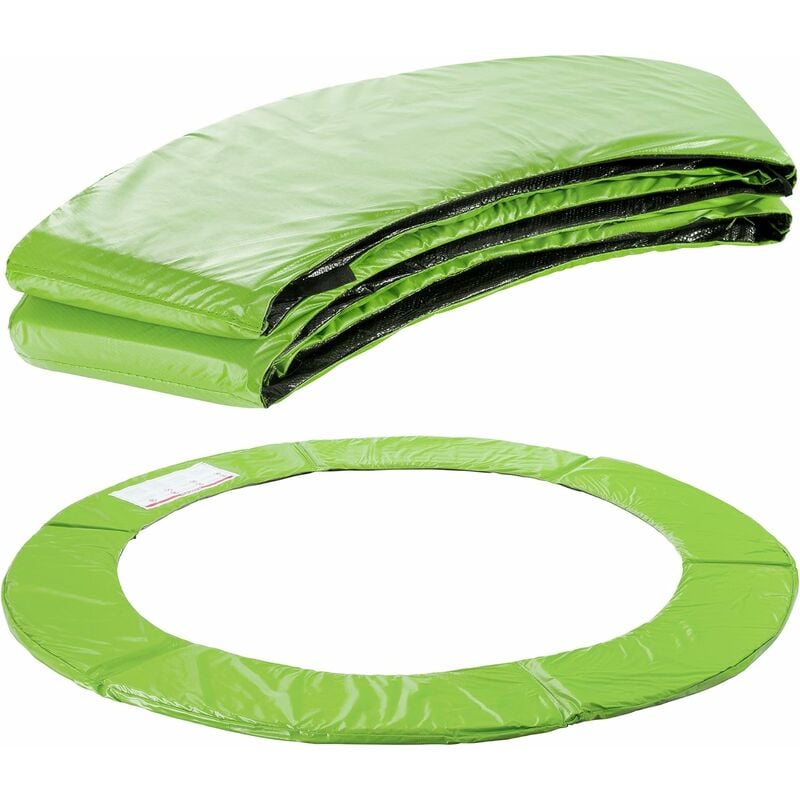 Arebos - Coussin de Protection pour Trampoline de Remplacement Trampoline Couverture Rembourrage 183 cm Vert clair - Vert Clair