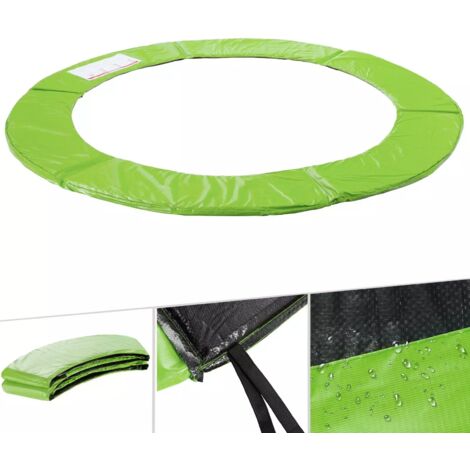 Arebos – Coussin de protection pour trampoline 305 cm – Largeur 28 cm – Construction en PVC et mousse EPE – Résistant aux intempéries