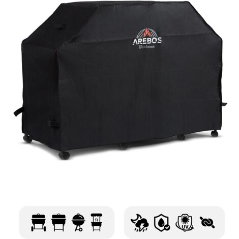 AREBOS Cubierta de la parrilla Barbacoa de gas Cubierta para la lluvia Capó 163 x 61 x 122 cm