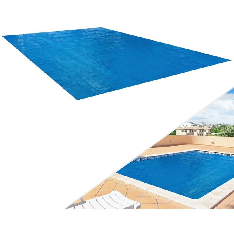 

AREBOS Cubierta Solar para Piscina Manta para Piscina - azul