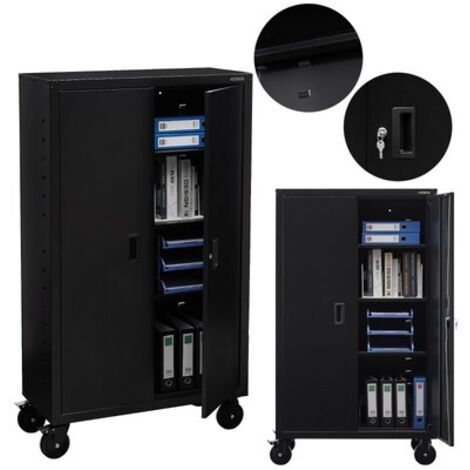 AREBOS Filing cabinet Office cabinet Storage cabinet Material cabinet Steel cabinet