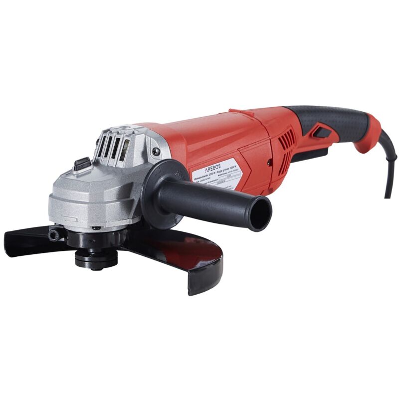 

milímetros angular en la maleta Ø 225 mm fregona pinzamiento 2200w - rojo - Arebos