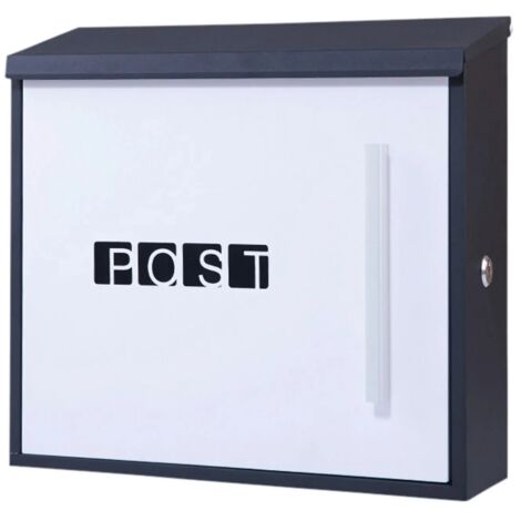 AREBOS Modern Design Mailbox Wall Mailbox Mailbox Newspaper Box
