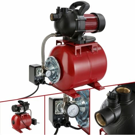 AREBOS Pompa d’approvvigionamento d'acqua Domestico 1000 Watt 3500 L/Ora