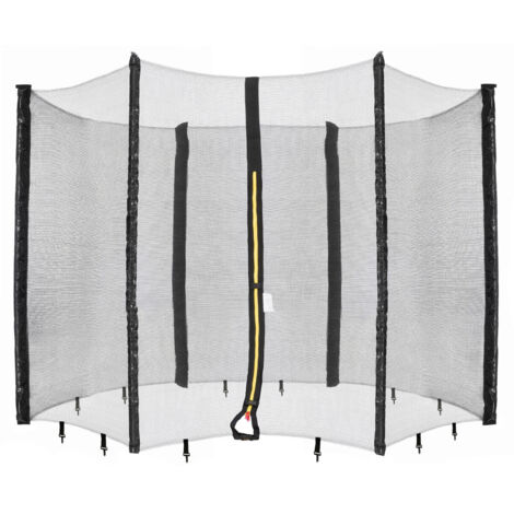 AREBOS Red de Seguridad Cama Elástica Trampolín para 6 Postes 305 cm