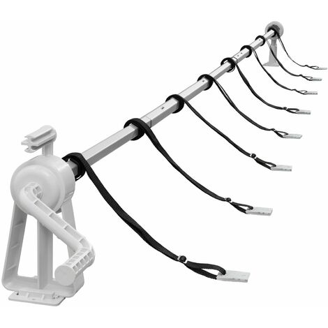 AREBOS Retractor de piscina para cubierta de piscina con lámina solar