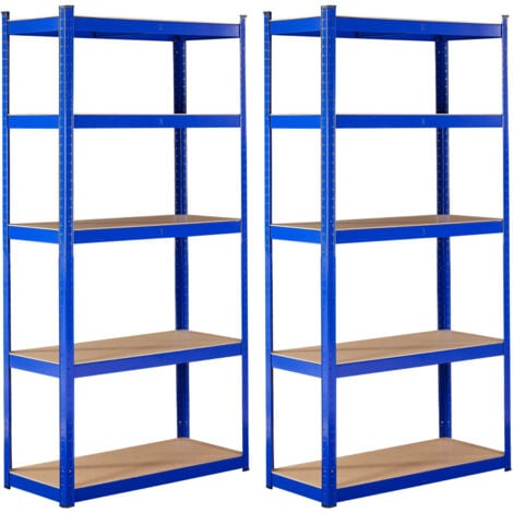 AREBOS Scaffalature Pesanti Scaffalature da Officina Scaffali da Ufficio MDF