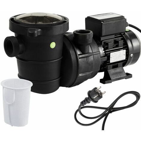 AREBOS Schwimmbadpumpe Umwälzpumpe Poolpumpe Filterpumpe Pumpe 600W 15.900 l/h