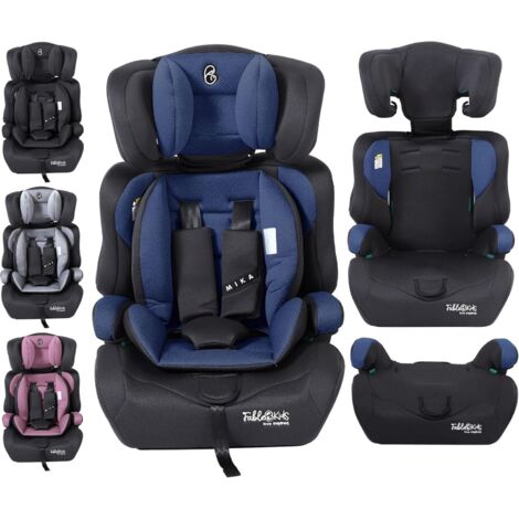 Arebos – Siège auto enfant 15 mois à 150 cm – Norme ECE R129/03 – Ceinture 3 points – Appuie-tête réglable – Housse 100% polyester