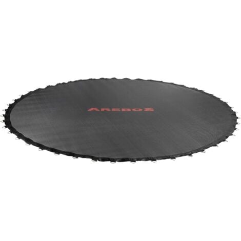AREBOS Toile de TrampolineToile De SautAccessoires Trampoline Tapis De Saut De Rechange Ø264cm pour Trampoline Ø305cm, 54 Ressorts