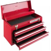 Steel Toolbox w/ Top Handle & Flat Lid - Live Coral – Blue Seven