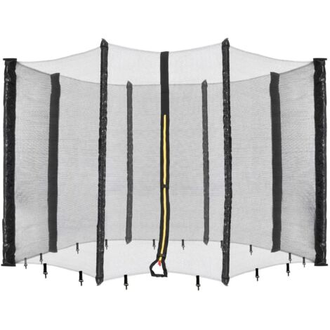 AREBOS Trampoline Net Safety Net 8 poles ⌀305