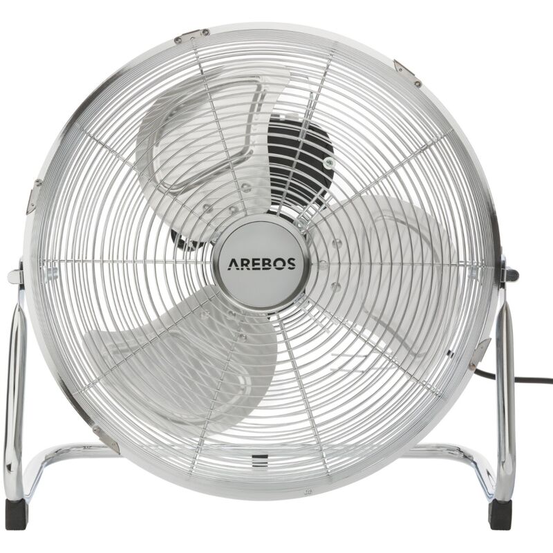 

Ventilador de Suelo Soplador Ventilador 14 Pulgadas 70 Vatios Cromo - Arebos