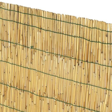 BIACCHI ARELLA ARELLE IN BAMBOO STUOIA CANNUCCIATA CANNE PER RECINZIONE MT 1,5X3 (26721)