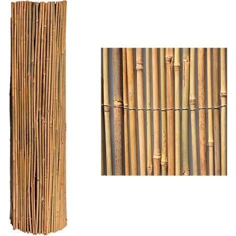 Verdelook Cina Arella con Cannette di Bamboo, 2x5m - Beige