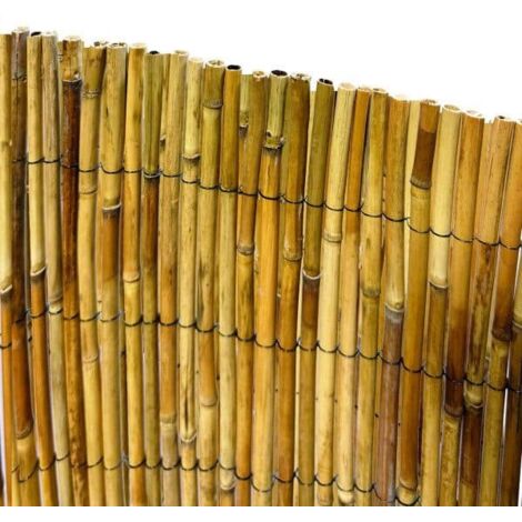 Arella in cannette di bambù recinzione oscurante copertura pergola 4/5 mm 2,5x4 mt 996ds