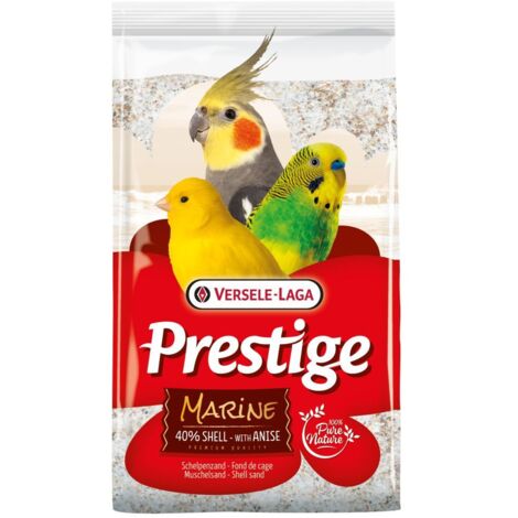 Arena de conchas Versele Laga ANÍS MARINO 5kg - Arena de ANÍS para pájaros 40% CONCHAS