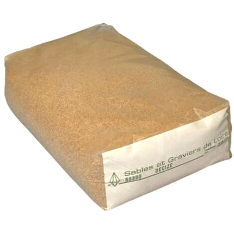 Arena Fina Para Filtro De Piscina B5 Jetly De 0,6 A 16 Mm En Saco De 25 Kg