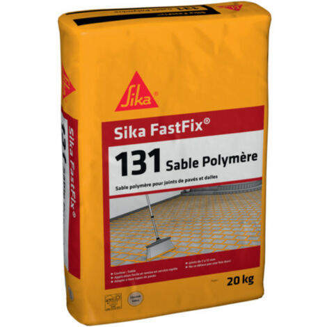 Arena polimérica para el relleno de juntas de pavimentos y losas SIKA FastFix 131 - Tono de arena - 20kg - Sable