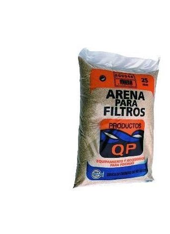 Arena para filtros de piscina