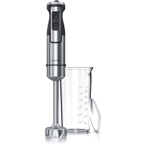 Arendo Edelstahl Pürierstab mit Messbecher Handmixer - Stabmixer - stufenlose Regelung