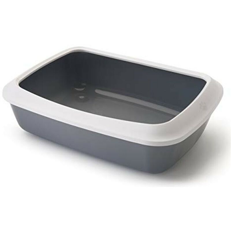 

Arenero con marco para gatos Iriz | Bandeja de arena 42 cms | Caja de arena WC para gatos