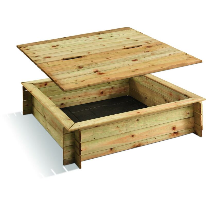 

Arenero infantil Carre con tapa