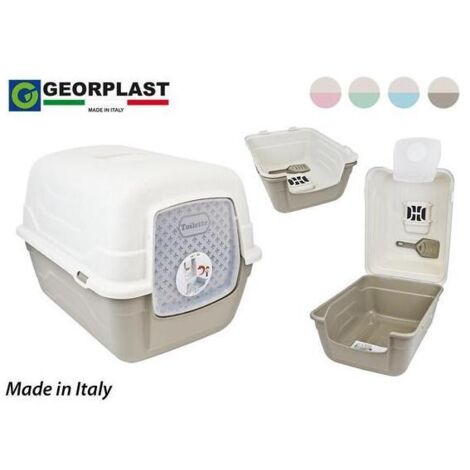 Arenero para Gatos Plástico 52 x 40 x 40 cm 8016040105881 S2207831 Georplast