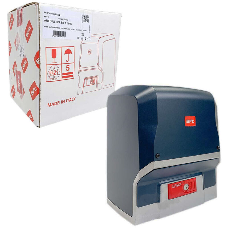 Operatore Motore Cancelli Scorrevoli 24v BFT ares ultra bt A1500 P926191 00002