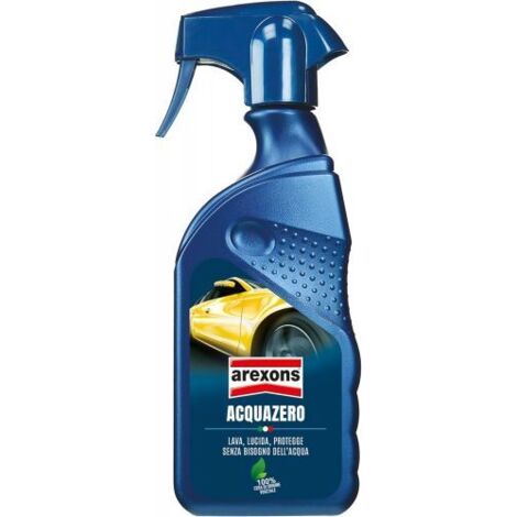 AREXONS ACQUAZERO SPRAY 400 ML PULIZIA LUCIDATURA E PROTEZIONE PER AUTO (05681)