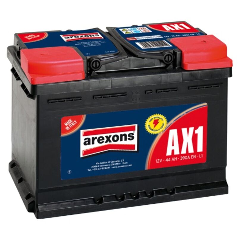Arexons - Batteria auto e furgoni Amperaggio: 80