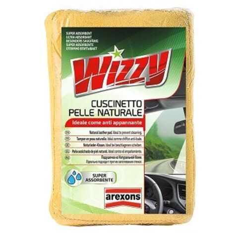 Arexons cuscinetto in pelle natura antiappannate auto