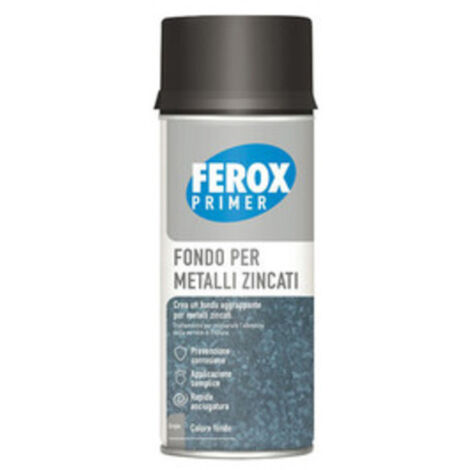 AREXONS FEROX PRIMER 400ML. X METALLI ZINCATI  PZ 6,0