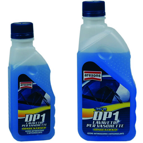 AREXONS Lavavetro dp1 per auto - Capacità: ml 500 - 4 pz - Specifiche: in flacone (8402)